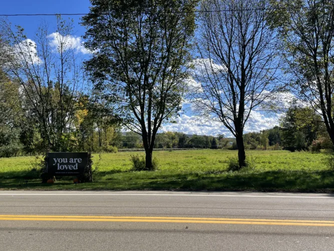 Sales include property for church, land near camp